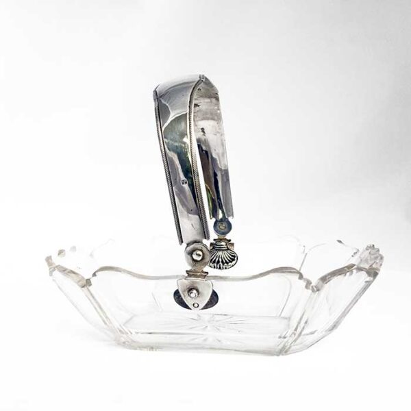 Dutch crystal and Silver BASKET