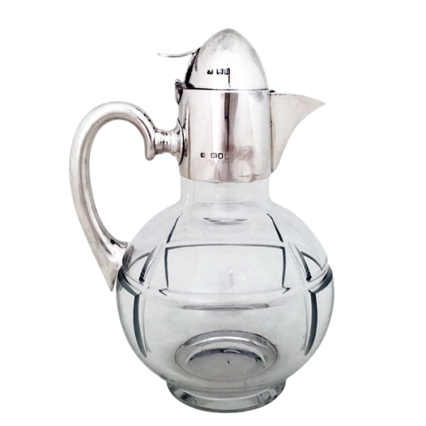 EDWARDIAN CLARET JUG