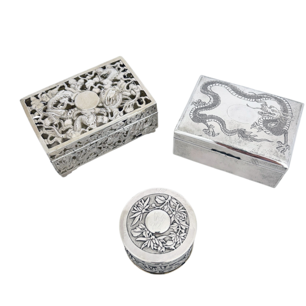 SILVER BOXES IN THE SALE - Image 2