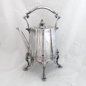 VICTORIAN ENGLISH SILVER KETTLE