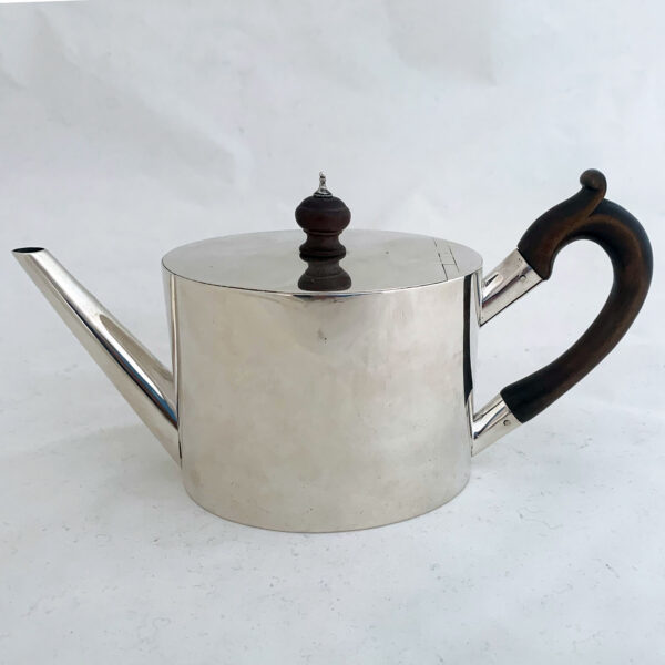 ENGLISH SILVER TEA POT - Image 5