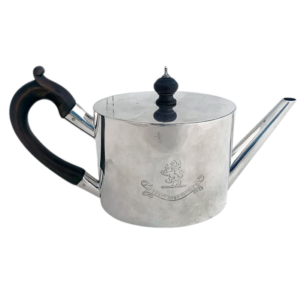 ENGLISH SILVER TEA POT