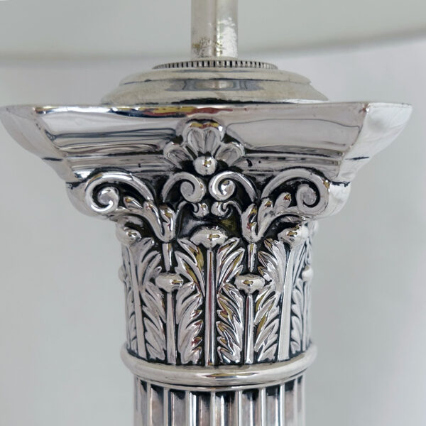 ENGLISH SILVER LAMP - Image 4