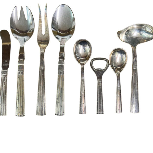 DANISH SILVER CUTLERY - CHAMPAGNE - Image 4