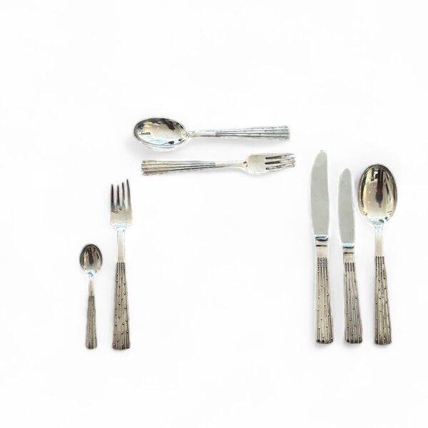 DANISH SILVER CUTLERY - CHAMPAGNE - Image 5