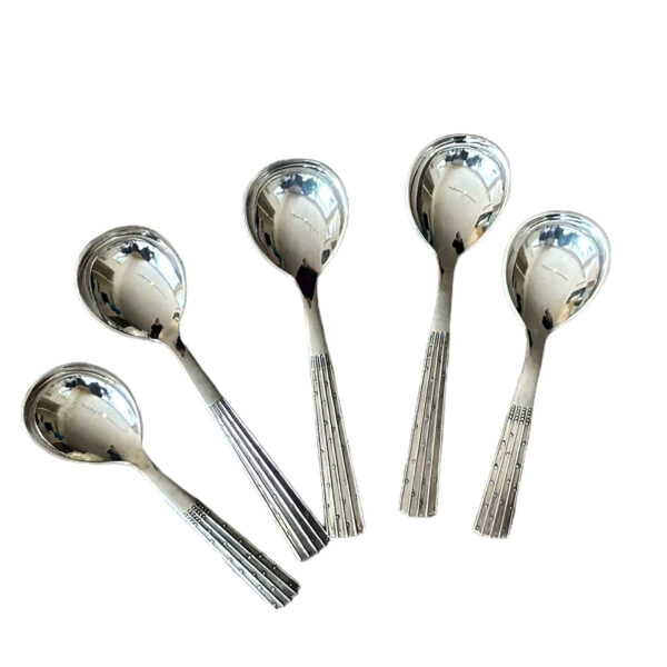 DANISH SILVER CUTLERY - CHAMPAGNE - Image 7