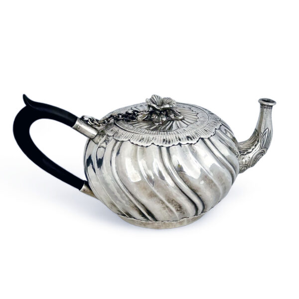 SILVER SAFFRON TEA POT - Image 3