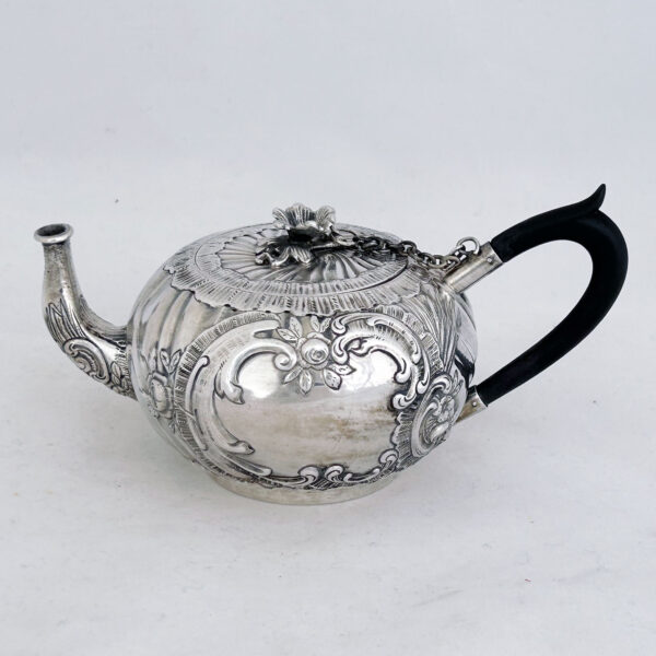 SILVER SAFFRON TEA POT - Image 6