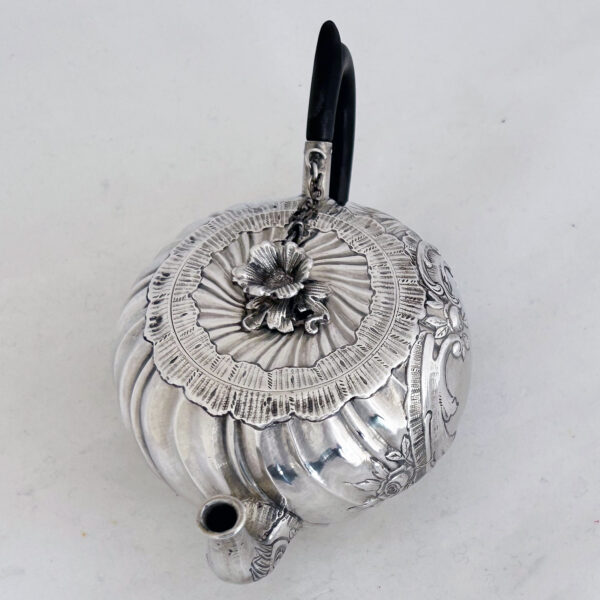 SILVER SAFFRON TEA POT - Image 8