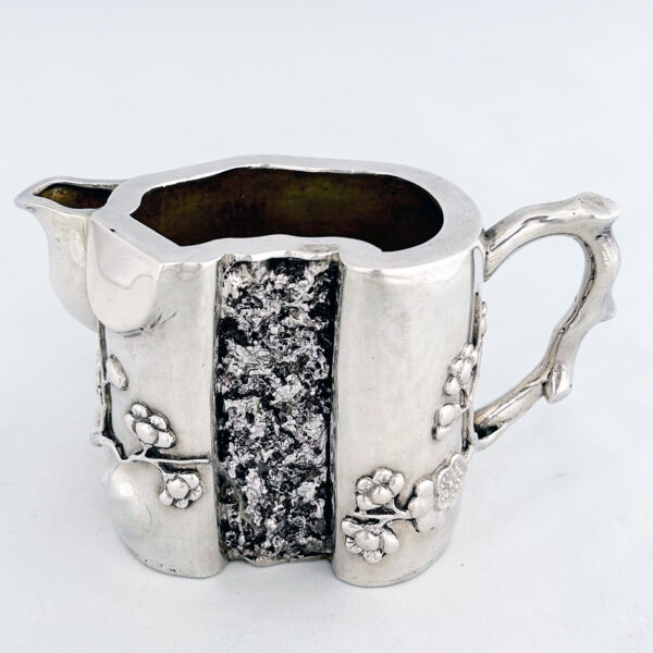 CHINESE EXPORT SILVER TEA SET - Image 2