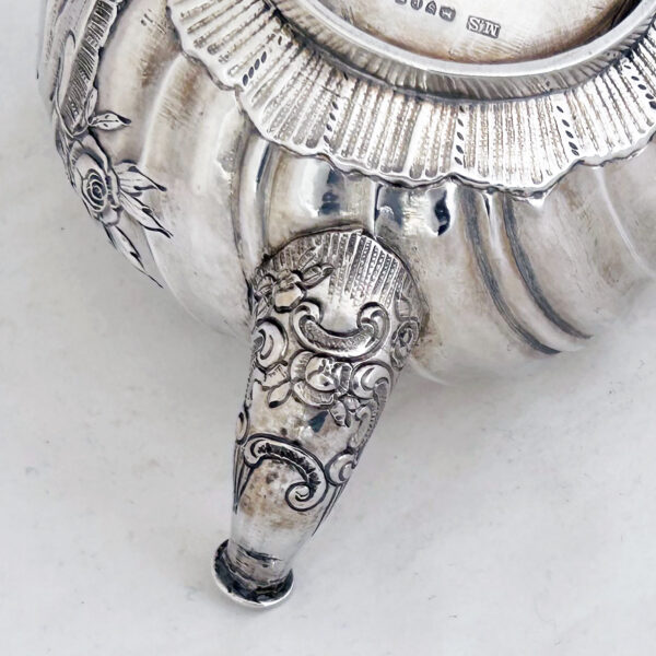 SILVER SAFFRON TEA POT - Image 7