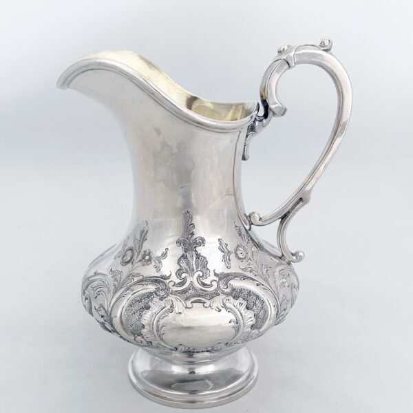 VICTORIAN ENGLISH SILVER TEA SET - Image 2