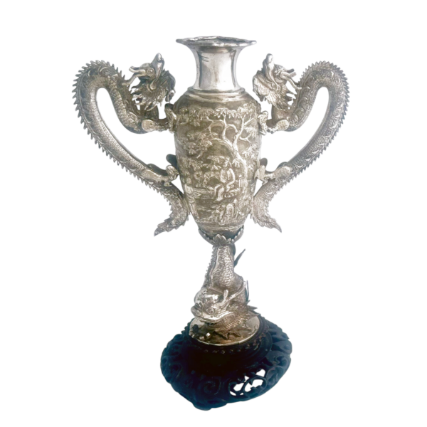 CHINESE EXPORT SILVER TROPHY