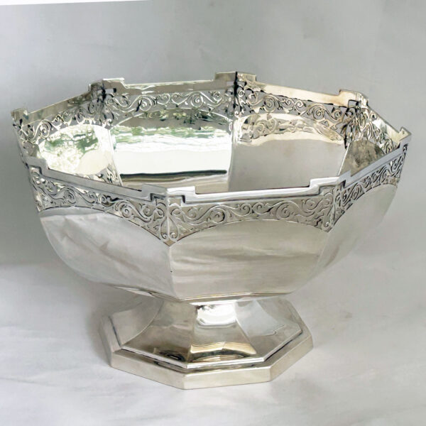 ENGLISH SILVER PRESENTATION BOWL - Image 2