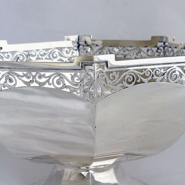 ENGLISH SILVER PRESENTATION BOWL - Image 5