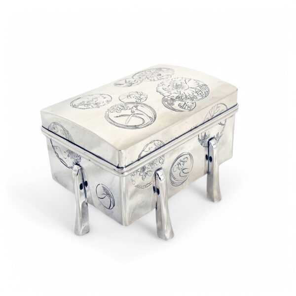 CHINESE EXPORT SILVER BOXES - Image 6